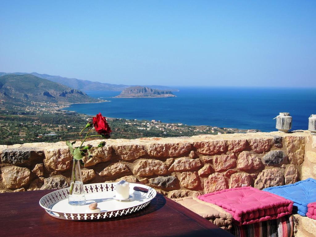 Foutia Nest Villa Monemvasia Phòng bức ảnh